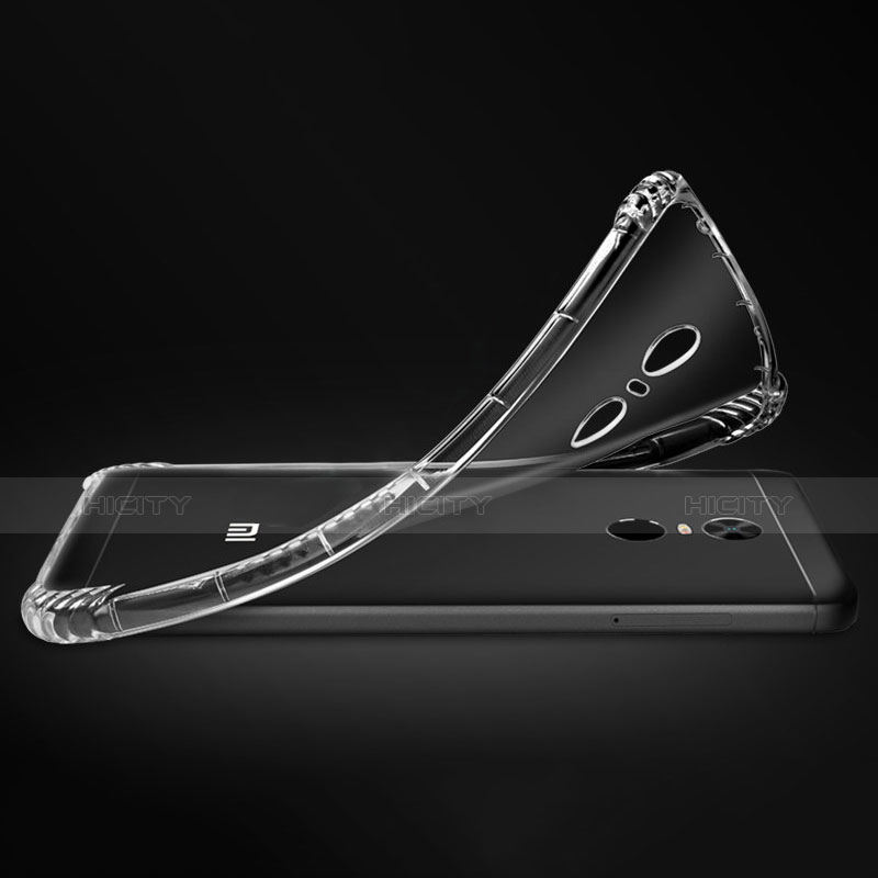 Custodia Silicone Trasparente Ultra Sottile Morbida Q02 per Xiaomi Redmi Note 4 Standard Edition Chiaro