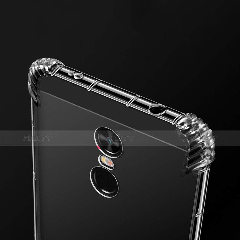 Custodia Silicone Trasparente Ultra Sottile Morbida Q02 per Xiaomi Redmi Note 4 Standard Edition Chiaro