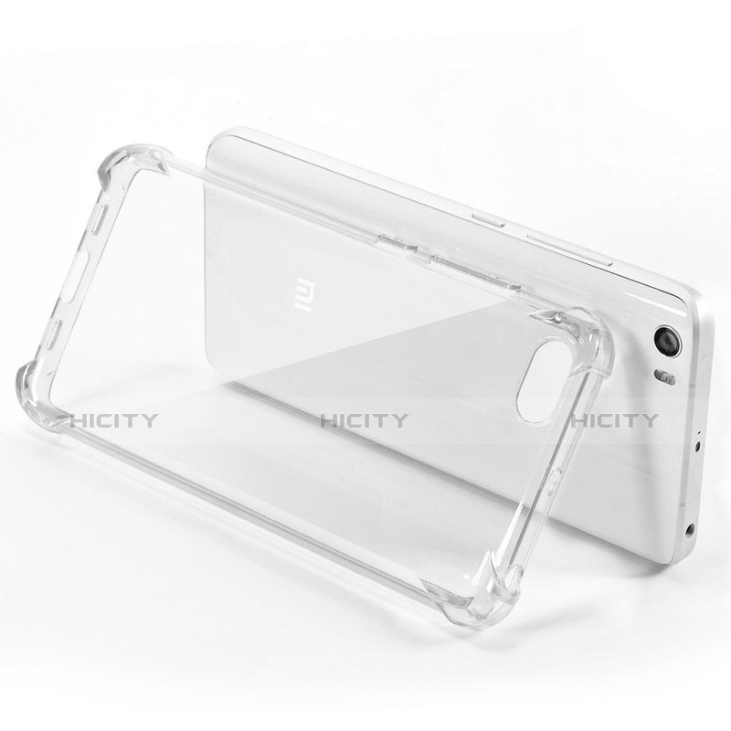 Custodia Silicone Trasparente Ultra Sottile Morbida R02 per Xiaomi Mi 5 Chiaro