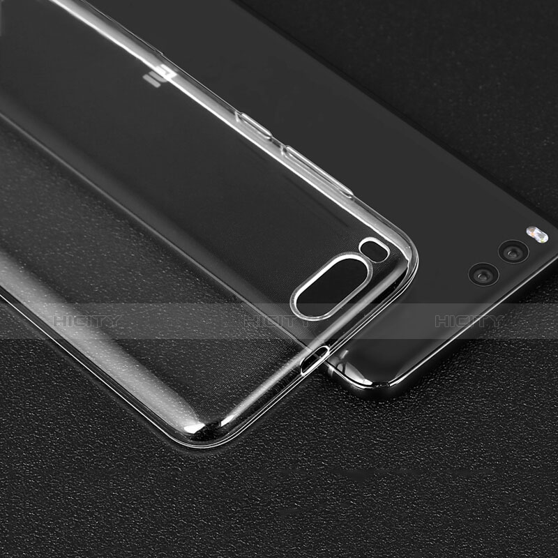 Custodia Silicone Trasparente Ultra Sottile Morbida R03 per Xiaomi Mi 6 Chiaro