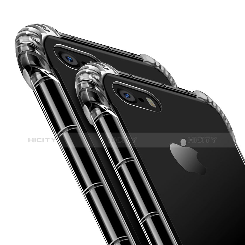 Custodia Silicone Trasparente Ultra Sottile Morbida T02 per Apple iPhone 5S Chiaro