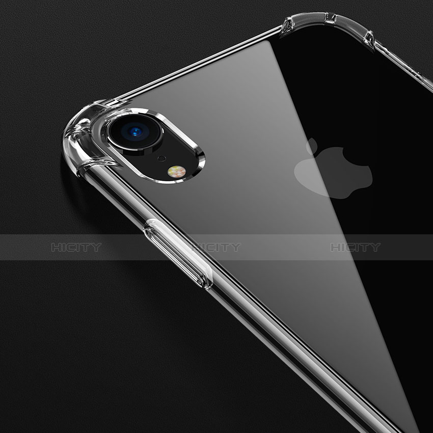 Custodia Silicone Trasparente Ultra Sottile Morbida T02 per Apple iPhone XR Chiaro
