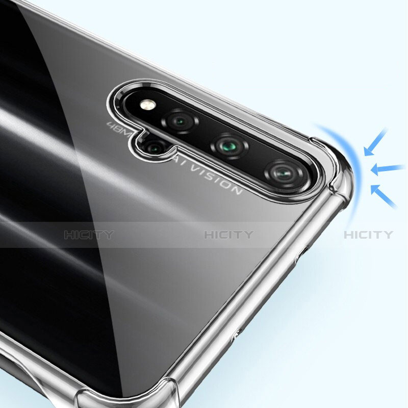 Custodia Silicone Trasparente Ultra Sottile Morbida T02 per Huawei Honor 20S Chiaro