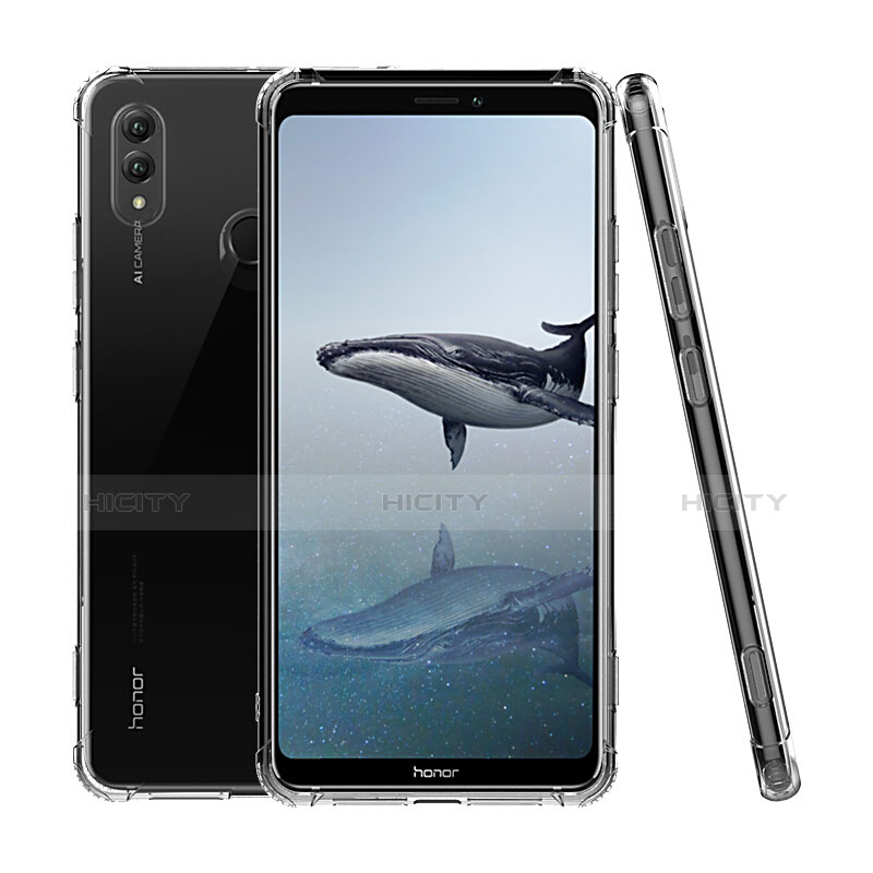 Custodia Silicone Trasparente Ultra Sottile Morbida T02 per Huawei Honor Note 10 Chiaro