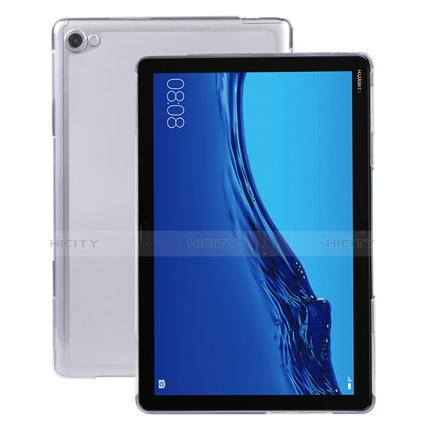 Custodia Silicone Trasparente Ultra Sottile Morbida T02 per Huawei MediaPad C5 10 10.1 BZT-W09 AL00 Chiaro