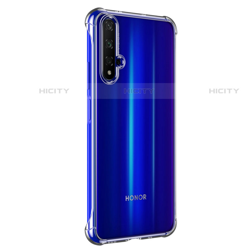 Custodia Silicone Trasparente Ultra Sottile Morbida T02 per Huawei Nova 5T Chiaro