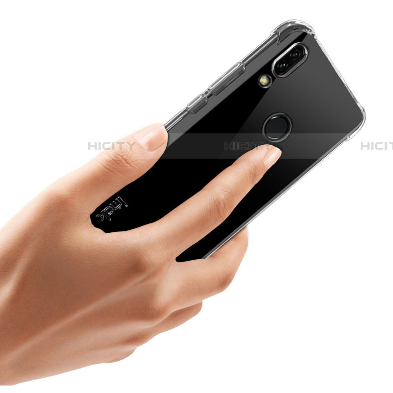 Custodia Silicone Trasparente Ultra Sottile Morbida T02 per Huawei P Smart Z Chiaro