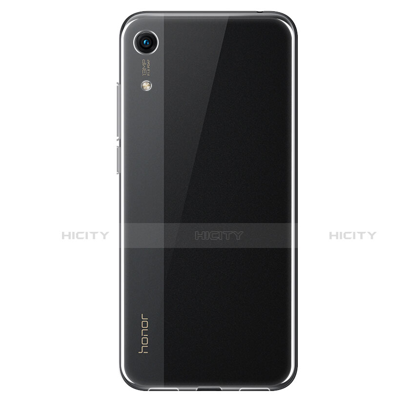 Custodia Silicone Trasparente Ultra Sottile Morbida T02 per Huawei Y6 (2019) Chiaro