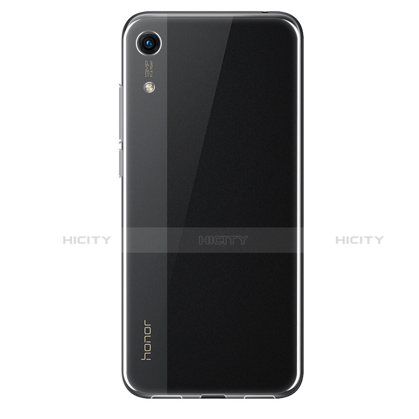Custodia Silicone Trasparente Ultra Sottile Morbida T02 per Huawei Y6 Prime (2019) Chiaro