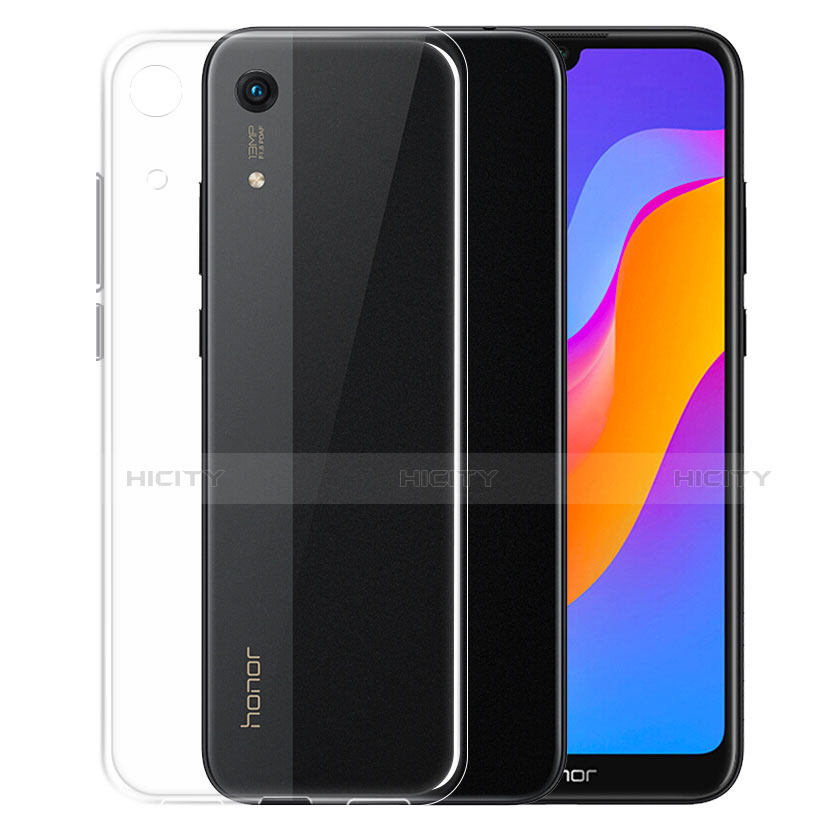 Custodia Silicone Trasparente Ultra Sottile Morbida T02 per Huawei Y6 Pro (2019) Chiaro