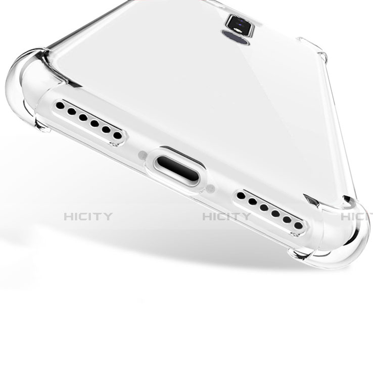Custodia Silicone Trasparente Ultra Sottile Morbida T02 per Nokia X3 Chiaro