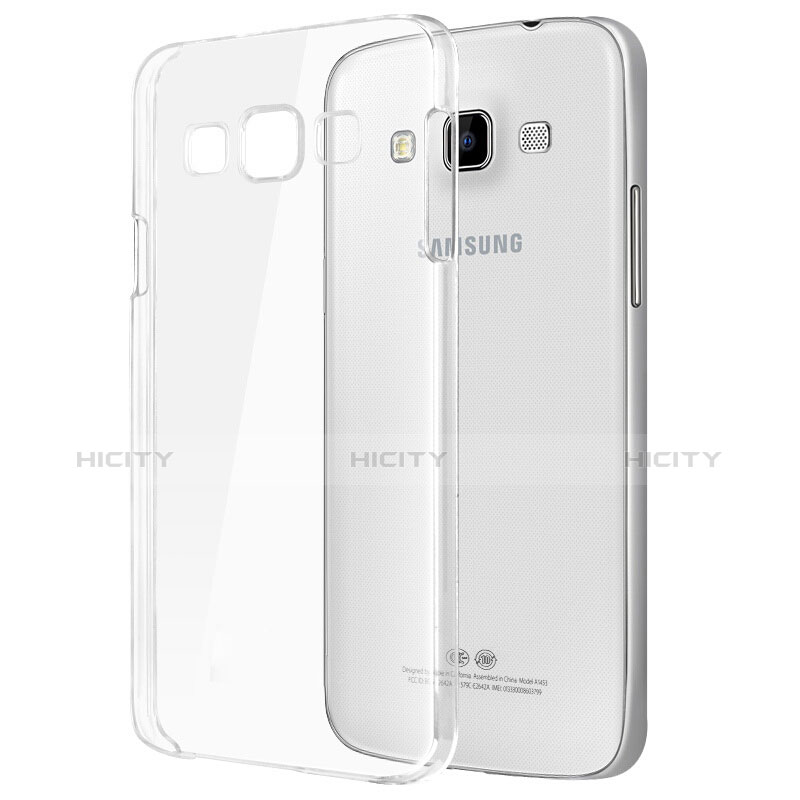 Custodia Silicone Trasparente Ultra Sottile Morbida T02 per Samsung Galaxy A3 Duos SM-A300F Chiaro
