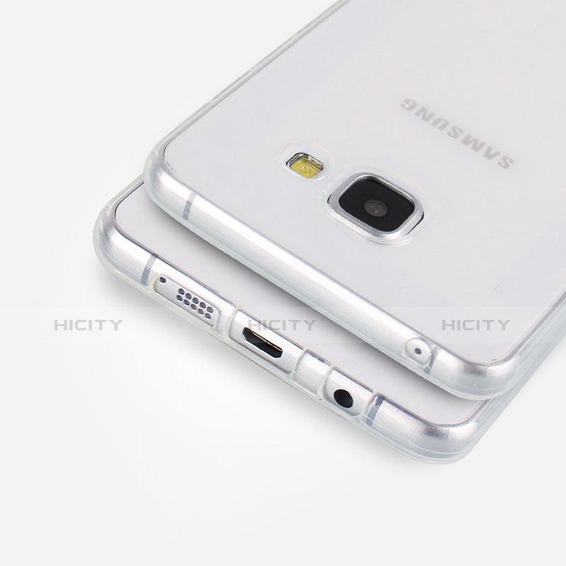 Custodia Silicone Trasparente Ultra Sottile Morbida T02 per Samsung Galaxy A5 (2016) SM-A510F Chiaro