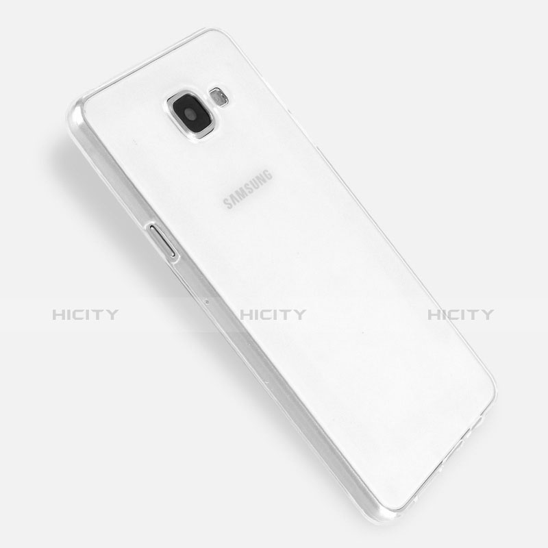 Custodia Silicone Trasparente Ultra Sottile Morbida T02 per Samsung Galaxy A5 (2016) SM-A510F Chiaro