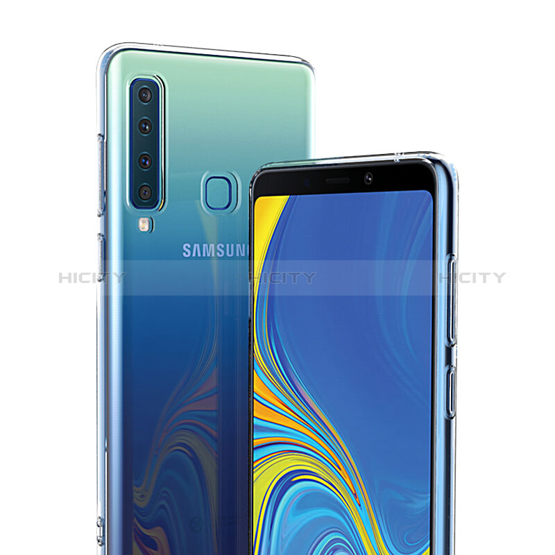 Custodia Silicone Trasparente Ultra Sottile Morbida T02 per Samsung Galaxy A9 (2018) A920 Chiaro