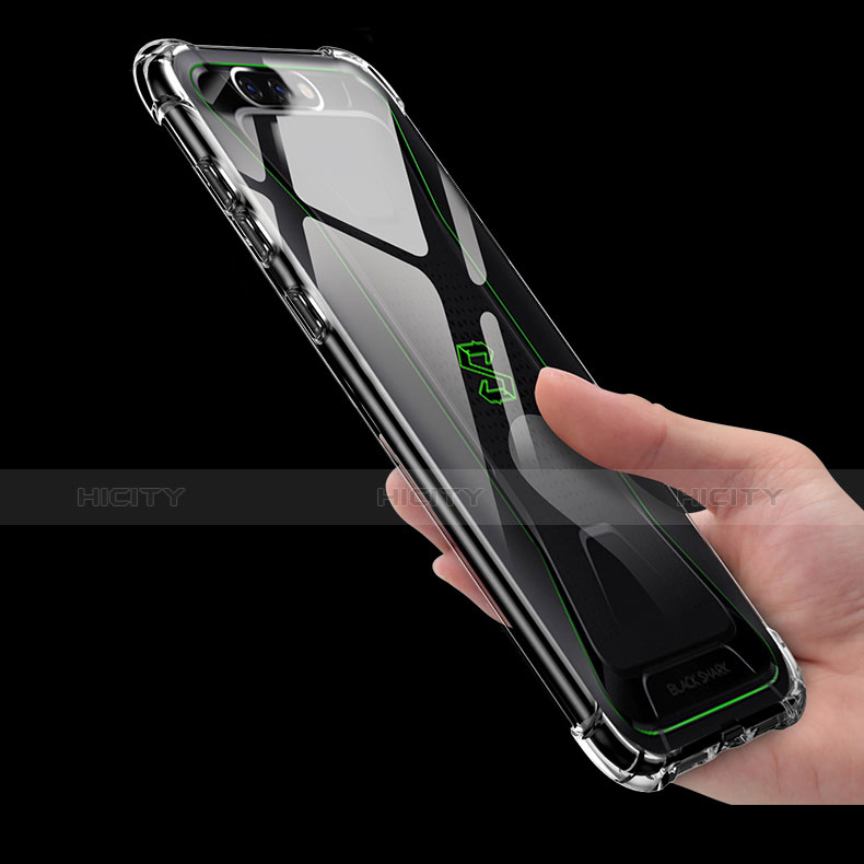 Custodia Silicone Trasparente Ultra Sottile Morbida T02 per Xiaomi Black Shark Chiaro
