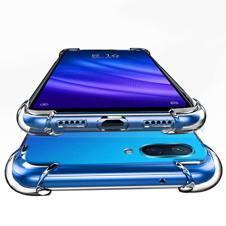 Custodia Silicone Trasparente Ultra Sottile Morbida T02 per Xiaomi Mi 8 Lite Chiaro