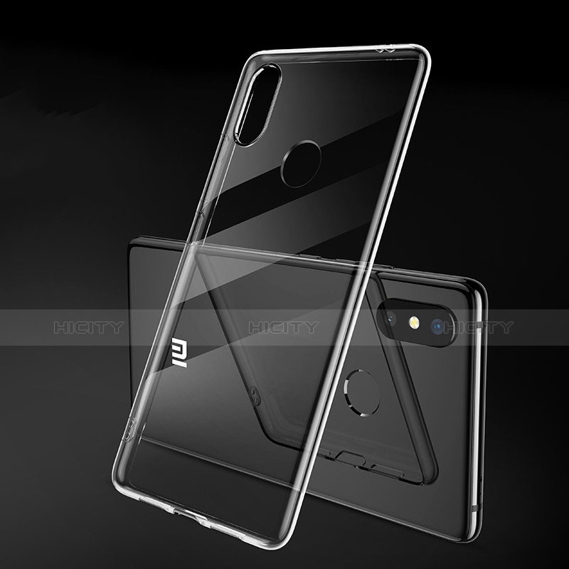 Custodia Silicone Trasparente Ultra Sottile Morbida T02 per Xiaomi Mi 8 SE Chiaro