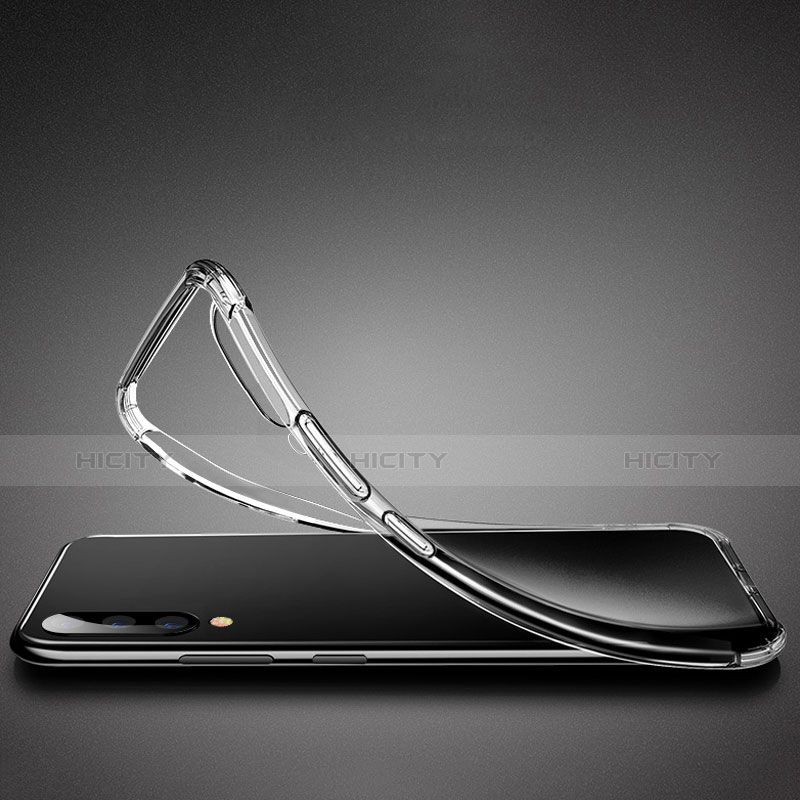 Custodia Silicone Trasparente Ultra Sottile Morbida T02 per Xiaomi Mi 9 Chiaro