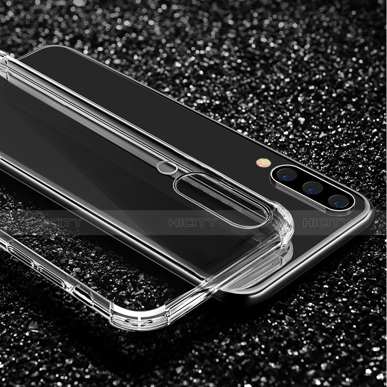 Custodia Silicone Trasparente Ultra Sottile Morbida T02 per Xiaomi Mi 9 SE Chiaro