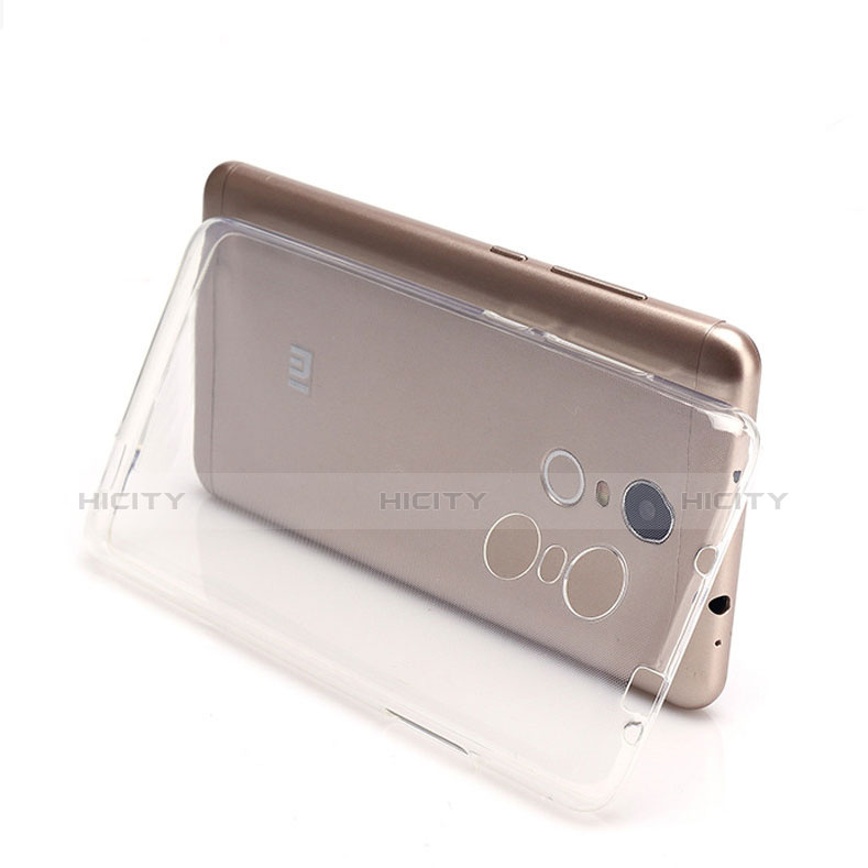 Custodia Silicone Trasparente Ultra Sottile Morbida T02 per Xiaomi Redmi 5 Plus Chiaro