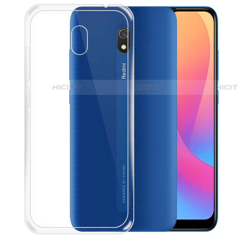 Custodia Silicone Trasparente Ultra Sottile Morbida T02 per Xiaomi Redmi 8A Chiaro