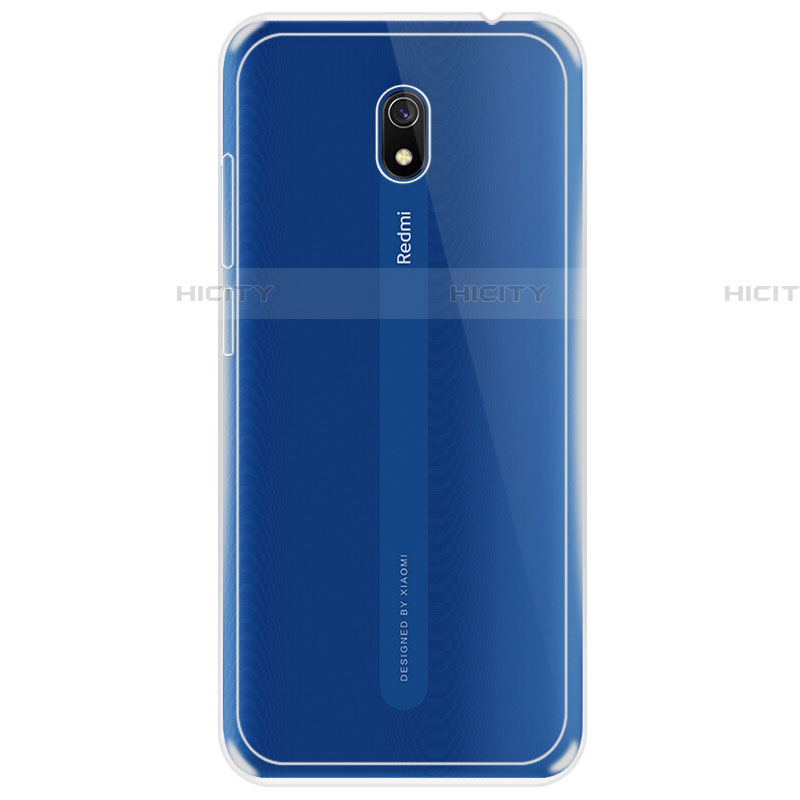 Custodia Silicone Trasparente Ultra Sottile Morbida T02 per Xiaomi Redmi 8A Chiaro