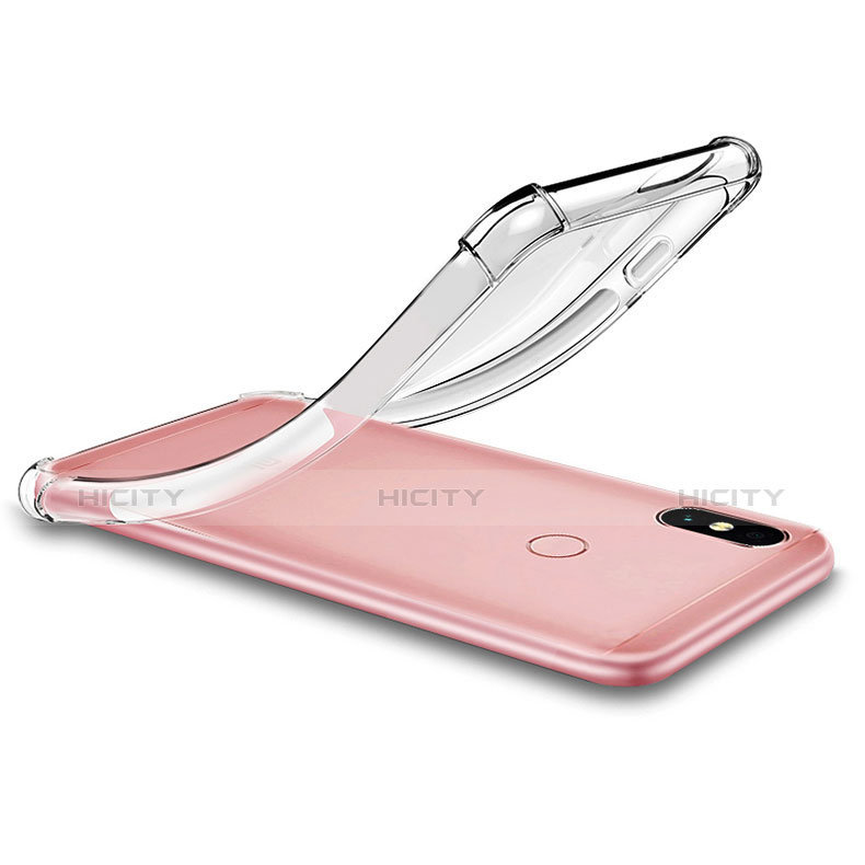 Custodia Silicone Trasparente Ultra Sottile Morbida T02 per Xiaomi Redmi Note 5 Chiaro