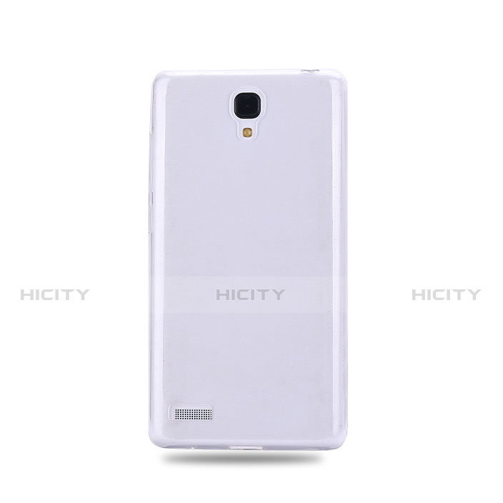 Custodia Silicone Trasparente Ultra Sottile Morbida T02 per Xiaomi Redmi Note Chiaro