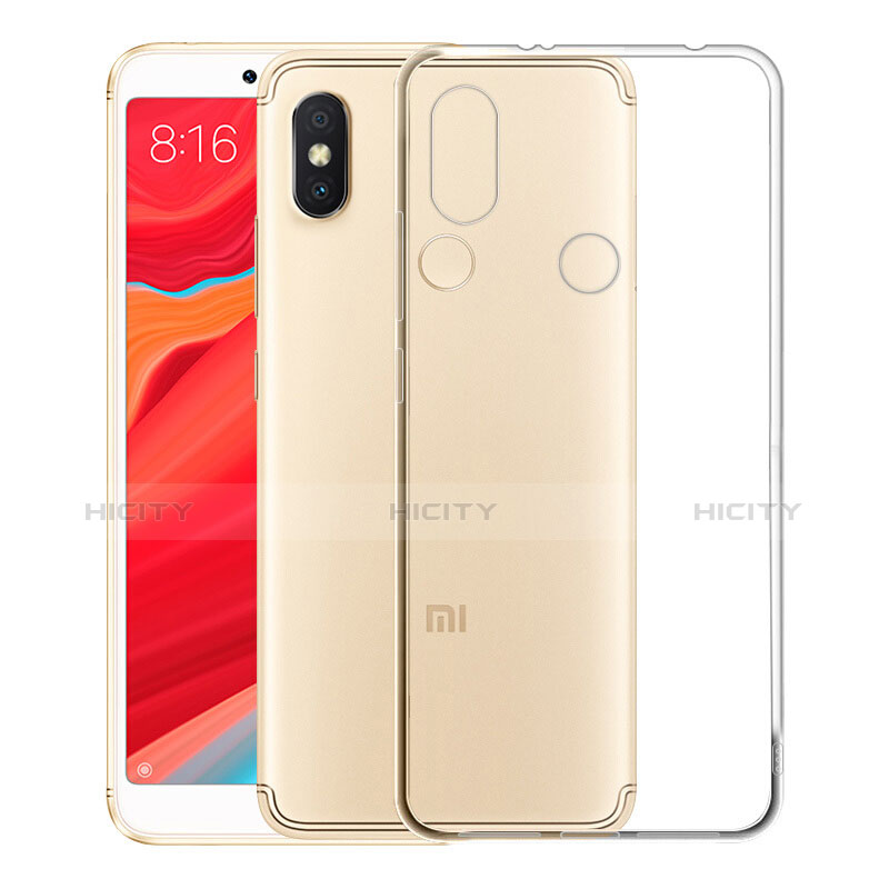 Custodia Silicone Trasparente Ultra Sottile Morbida T02 per Xiaomi Redmi S2 Chiaro