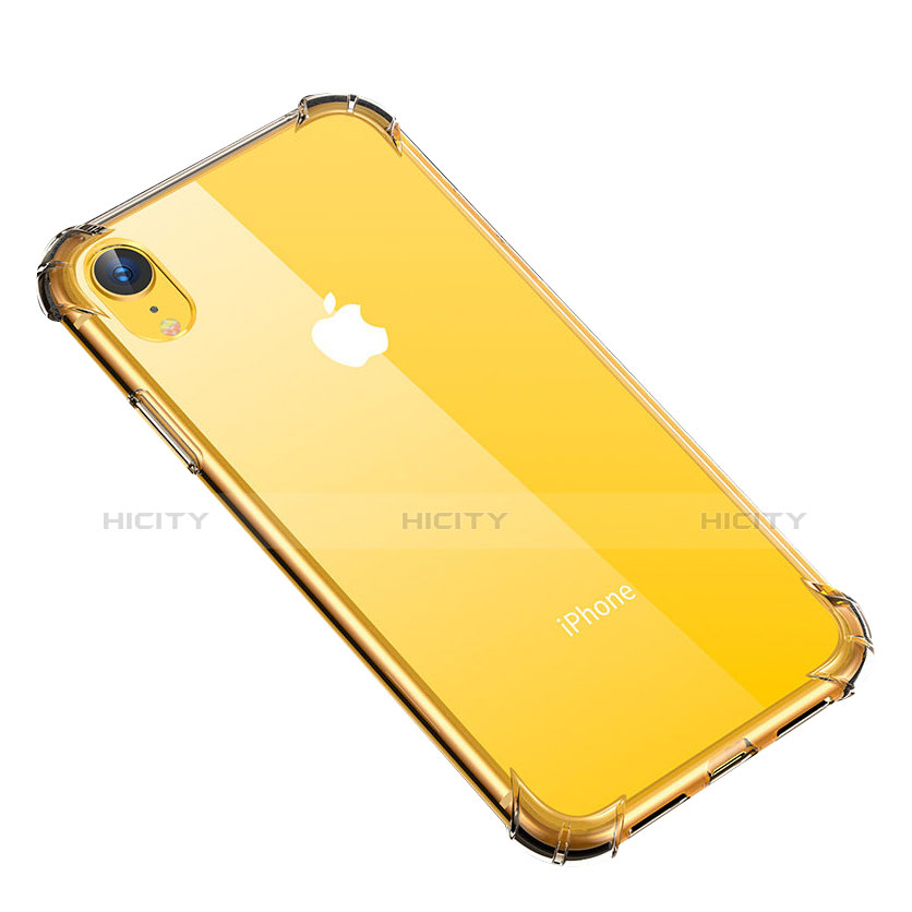 Custodia Silicone Trasparente Ultra Sottile Morbida T04 per Apple iPhone XR Chiaro