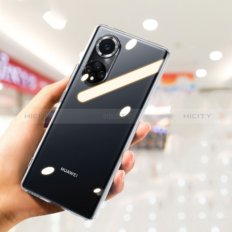 Custodia Silicone Trasparente Ultra Sottile Morbida T04 per Huawei Honor 50 Pro 5G Chiaro