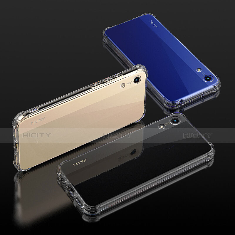 Custodia Silicone Trasparente Ultra Sottile Morbida T04 per Huawei Honor 8A Chiaro