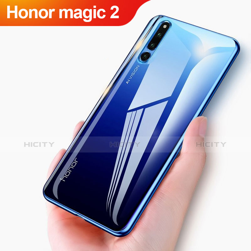 Custodia Silicone Trasparente Ultra Sottile Morbida T04 per Huawei Honor Magic 2 Chiaro