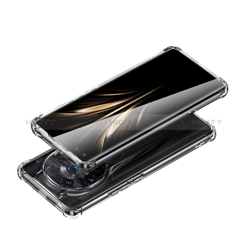 Custodia Silicone Trasparente Ultra Sottile Morbida T04 per Huawei Honor Magic4 Ultimate 5G Chiaro