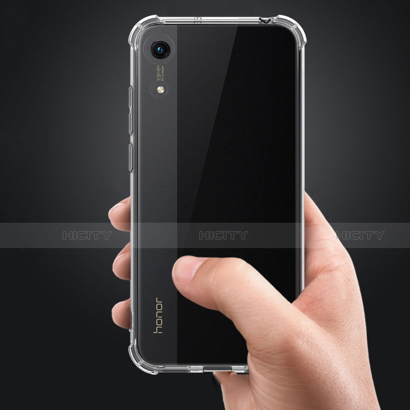 Custodia Silicone Trasparente Ultra Sottile Morbida T04 per Huawei Y6 (2019) Chiaro