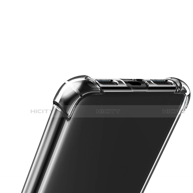 Custodia Silicone Trasparente Ultra Sottile Morbida T04 per Huawei Y7 Pro (2019) Chiaro