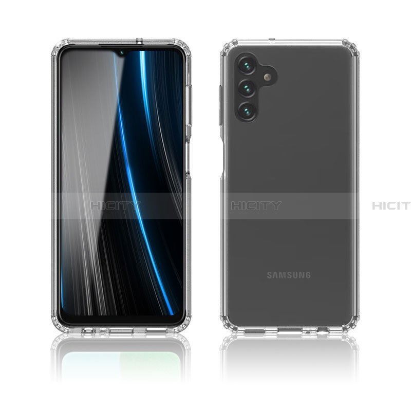Custodia Silicone Trasparente Ultra Sottile Morbida T04 per Samsung Galaxy A13 5G Chiaro