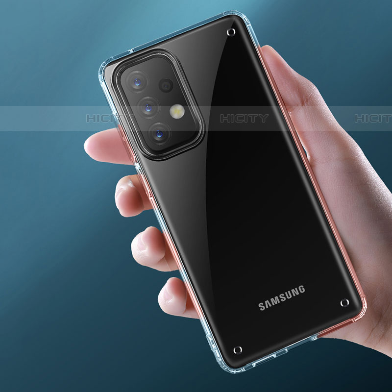 Custodia Silicone Trasparente Ultra Sottile Morbida T04 per Samsung Galaxy A33 5G Chiaro