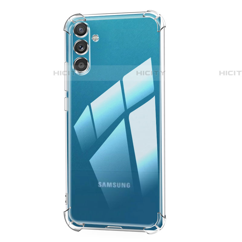 Custodia Silicone Trasparente Ultra Sottile Morbida T04 per Samsung Galaxy A82 5G Chiaro
