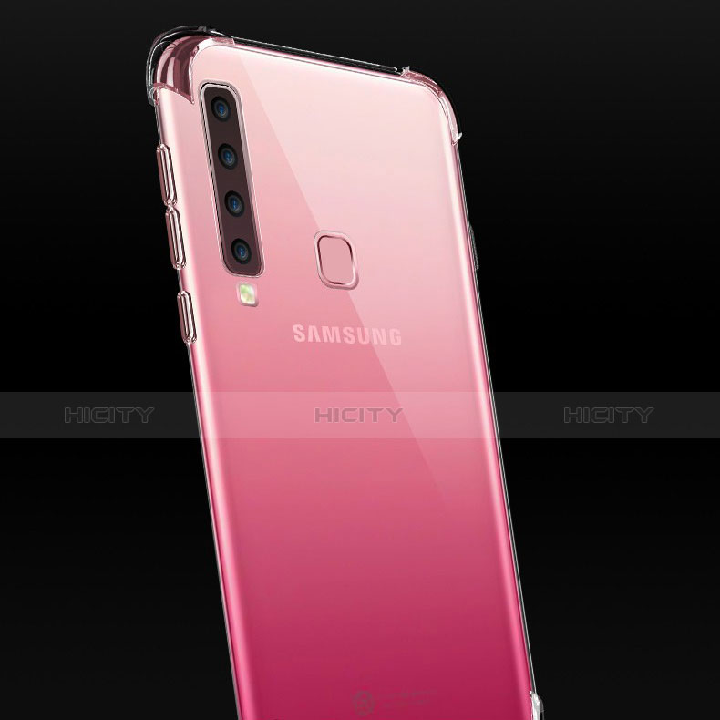 Custodia Silicone Trasparente Ultra Sottile Morbida T04 per Samsung Galaxy A9s Chiaro