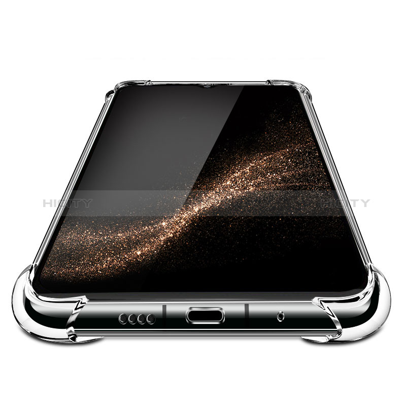 Custodia Silicone Trasparente Ultra Sottile Morbida T04 per Samsung Galaxy M04 Chiaro