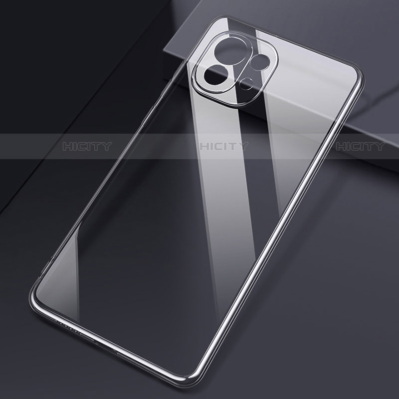 Custodia Silicone Trasparente Ultra Sottile Morbida T04 per Xiaomi Mi 11 5G Chiaro