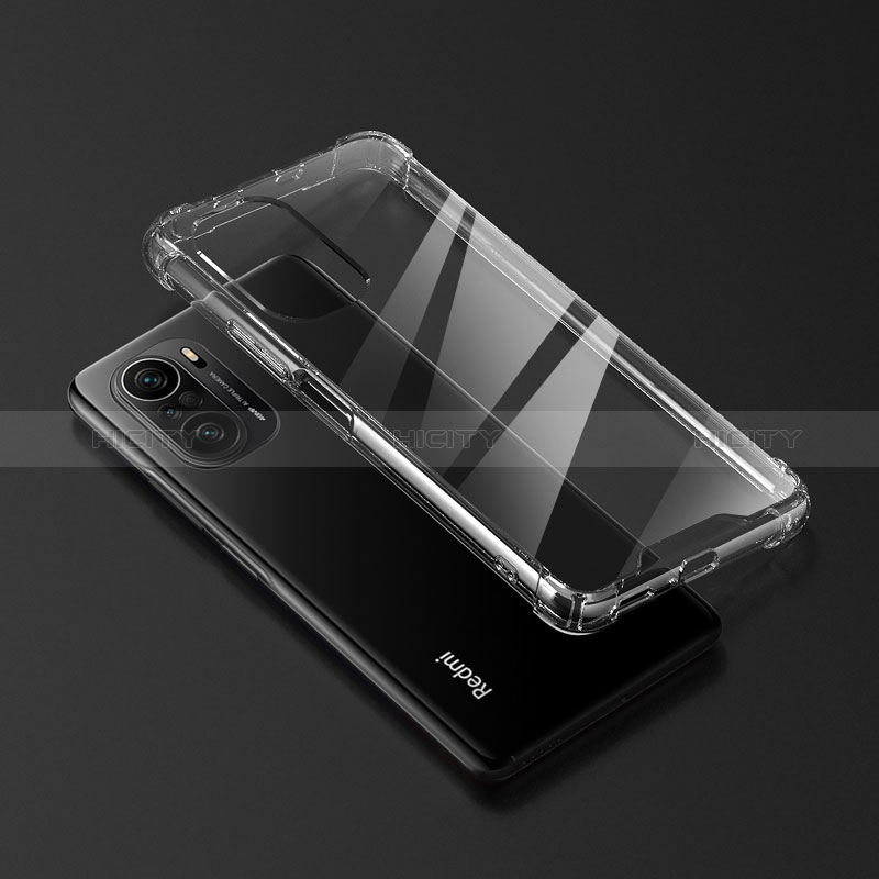Custodia Silicone Trasparente Ultra Sottile Morbida T04 per Xiaomi Mi 11i 5G Chiaro