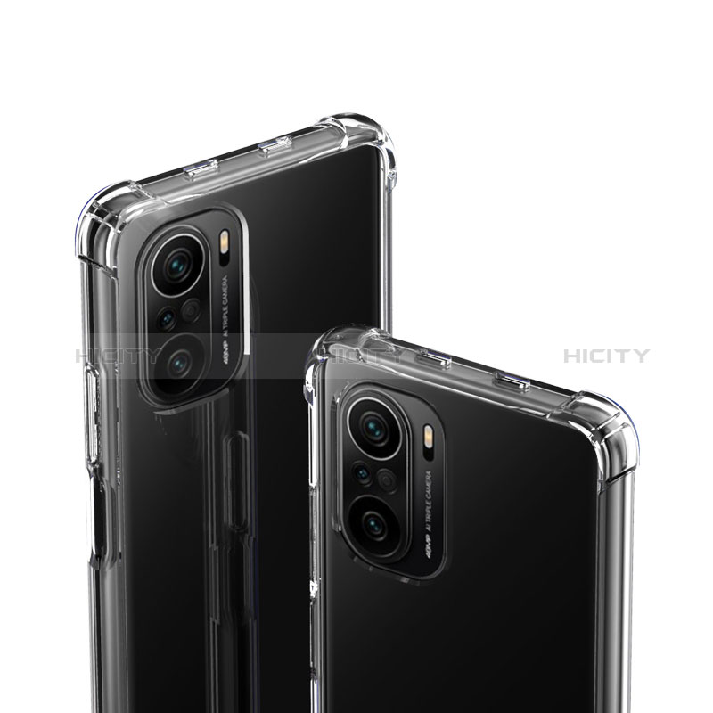 Custodia Silicone Trasparente Ultra Sottile Morbida T04 per Xiaomi Mi 11i 5G Chiaro