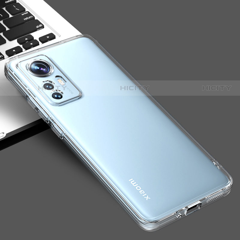 Custodia Silicone Trasparente Ultra Sottile Morbida T04 per Xiaomi Mi 12 Lite 5G Chiaro