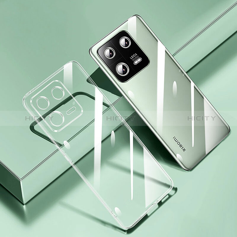 Custodia Silicone Trasparente Ultra Sottile Morbida T04 per Xiaomi Mi 13 5G Chiaro