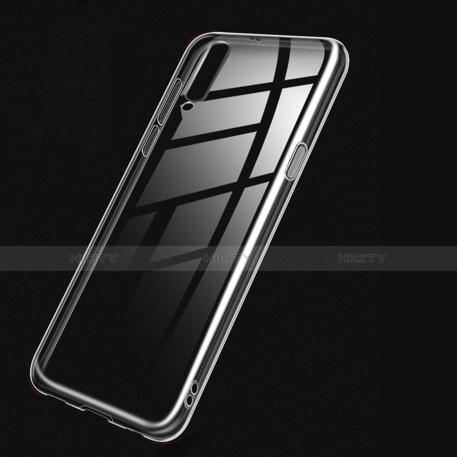 Custodia Silicone Trasparente Ultra Sottile Morbida T04 per Xiaomi Mi 9 Chiaro