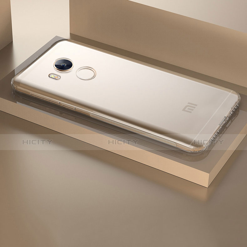 Custodia Silicone Trasparente Ultra Sottile Morbida T04 per Xiaomi Redmi 4 Prime High Edition Chiaro
