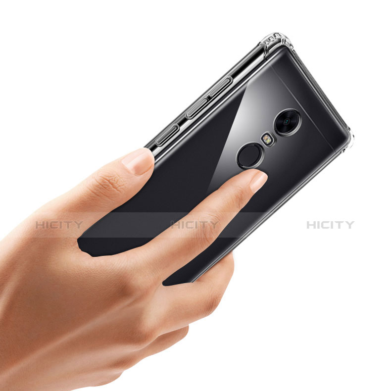 Custodia Silicone Trasparente Ultra Sottile Morbida T04 per Xiaomi Redmi 5 Plus Chiaro